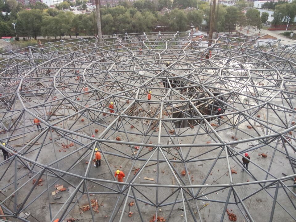 青浦全民健身中心网架